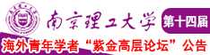 艹在线免费南京理工大学第十四届海外青年学者紫金论坛诚邀海内外英才！